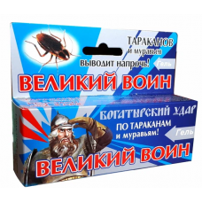 Гель шприц от муравьёв Великий воин 